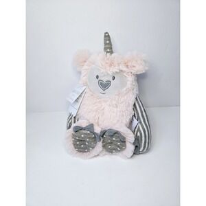 Demdaco plush stuffed  Growl Pals‎ Here For You Unicorn Dreams NWT 9"